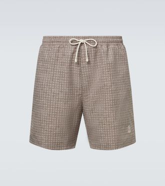 Brunello Cucinelli Printed swim trunks
