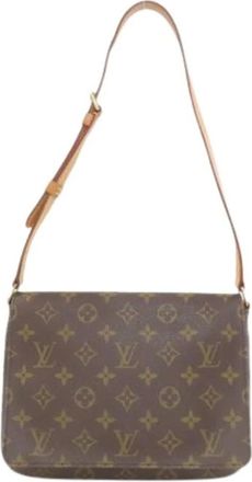 Louis Vuitton Pre-owned Shoulder Bags, female, Brown, Size: ONE SIZE Pre-owned Vintage Monogram Shoulder Bag