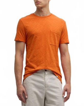 Orlebar Brown Classic Tee In Tiger Lily