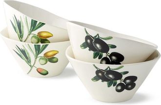Certified International Olivia Set Of 4 Ice Cream Bowls