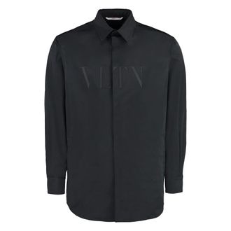 Valentino Garavani Hombre, Camisas, Negro, Talla: M