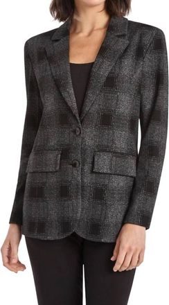 Capsule 121 Buffalo Blazer In Black/grey
