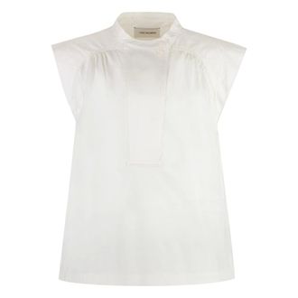 Yves Salomon Donna, Camicette, Bianco, S, new