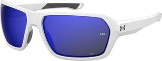 Under Armour White Resin Mens Sunglasses
