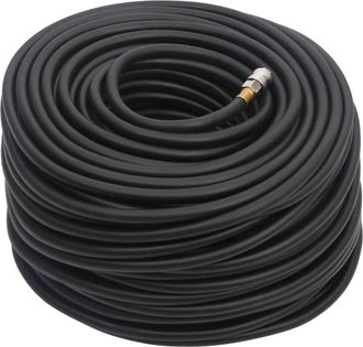 vidaXL Manguera De Aire H&iacute;brida Caucho Y Pvc Negro 15 Mm 100 M Vidaxl