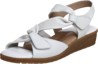 BeautiFeel Womens Venezuela Sandals In White Leather