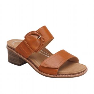 Aetrex Womens Tatiana Sandal In Cognac