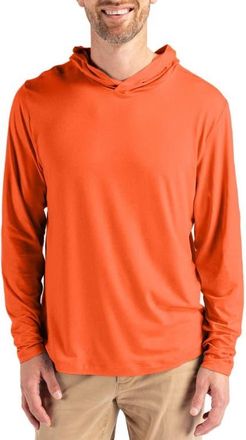 Cutter & Buck Coastline Epic Comfort Hoodie in College Orange at Nordstrom, Size Xxx-Large