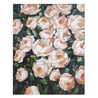 Bigbuy Marco Aceite Rosas Madera De Pino (80 X 4 X 100 Cm)