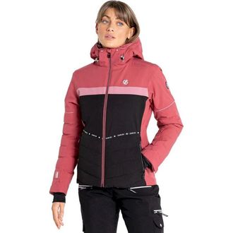 Dare 2B Dare 2B Womens/Ladies Conveyed Ski Jacket (Earth Rose/Black) - Pink - Size 14 UK