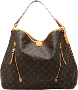 Louis Vuitton Pre-owned Shoulder Bags, female, Brown, Size: ONE SIZE Pre-owned The Delightful GM