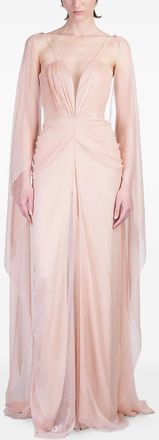 Rhea Costa Dream maxi dress - Pink