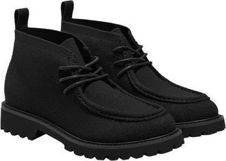 Vivaia Round-Toe Lug Sole Ankle Boots in Black at Nordstrom, Size 8.5