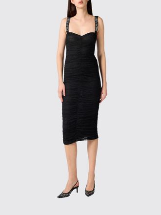 Philipp Plein Abito midi in pizzo stretch