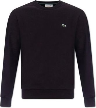 Lacoste Hoodies & sweatvesten, Heren, Zwart, 2Xl, Heren Sweatshirt Klassieke Stijl