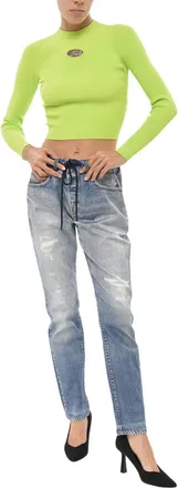 Diesel Blue Slim Low Rise Jeans