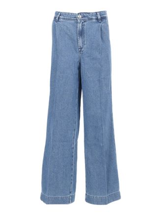 7 For All Mankind Pleated Trouser Hilo