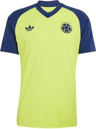 adidas Colombia 26 Away Pre-Match Jersey Aisa Sizing Team Semi Sol Yellow JZ6239