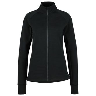 Stoic MerinoFleece260 FlenSt. Jacket Merinojacke f&uuml;r Damen | schwarz