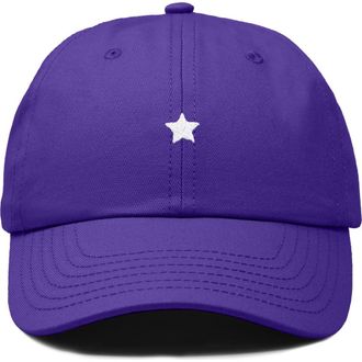 Dalix Lil Star Dad Cap in Purple at Nordstrom