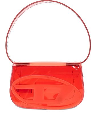 Diesel logo shoulder bag - Rosso