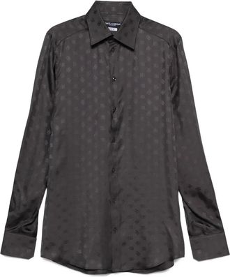Dolce & Gabbana Camicia con stampa - Grigio