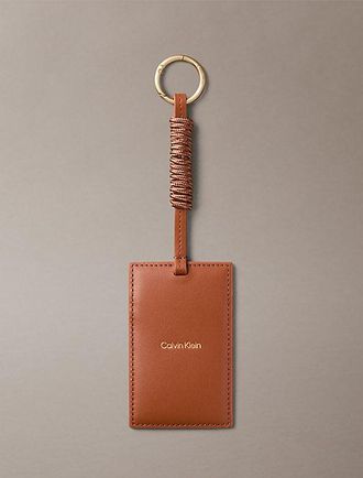 Calvin Klein Colgante Para El Bolso Tarjetero De Piel Con Rfid