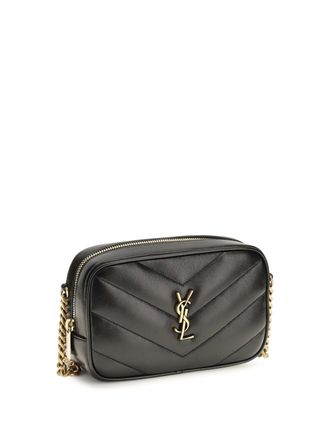 Saint Laurent Womens Ysl Pw Mbag 7_daytona Lamb C-M Nero Ovis Aries Shoulder Bags