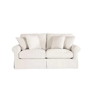 Ballard Designs Baldwin Upholstered Apartment Sofa - Ballard Designs