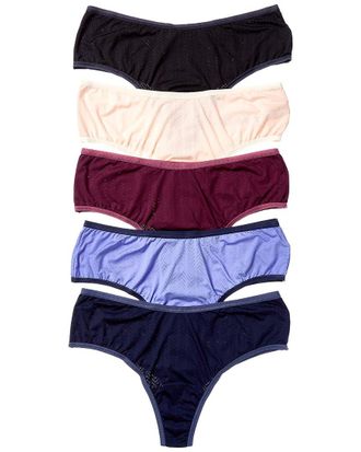 Hanky Panky Set Of 5 High-Rise Thong