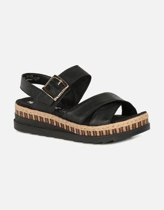Rieker Womens Cayman Womens Sandals - Black - Size: 7.5