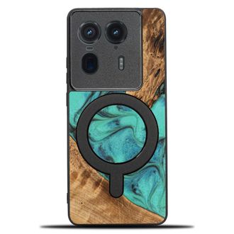 OEM Funda Bewood Unique Para Motorola Edge 50 Ultra - Turquesa Con Magsafe
