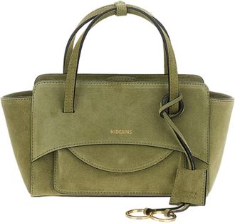 Hidesins Brown Flap S Suede Shoulder Bag
