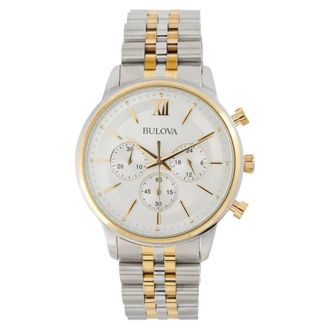Bulova Classic Collection Chronograph Quartz Mens Watch 98A287
