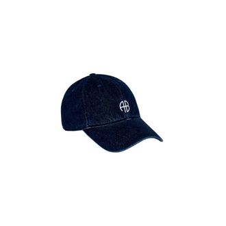 Anine Bing Jeremy Baseball Cap - female - Anine Bing - Hats & Caps - Blue - ONE SIZE - Accessories