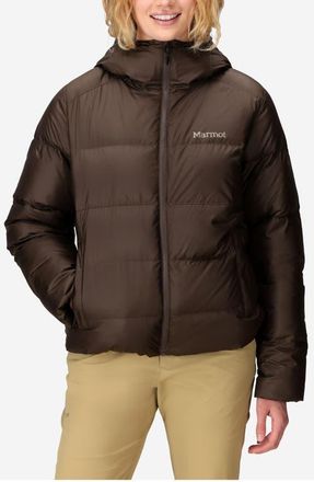 Marmot Guides 700 Fill Power Down Water Repellent Jacket in Hickory Nut at Nordstrom, Size X-Large