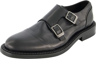 Karl Lagerfeld Double Monk Strap Shoe in Black at Nordstrom Rack, Size 8.5