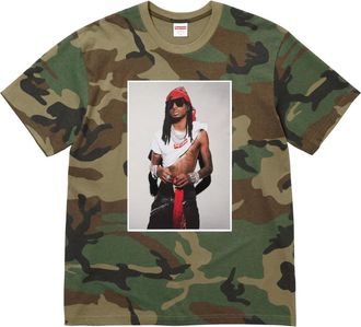 SUPREME Tops, Heren, Groen, M, Katoen, Classic T-Shirt