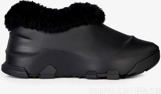 Givenchy Black Fibres Mens Clogs