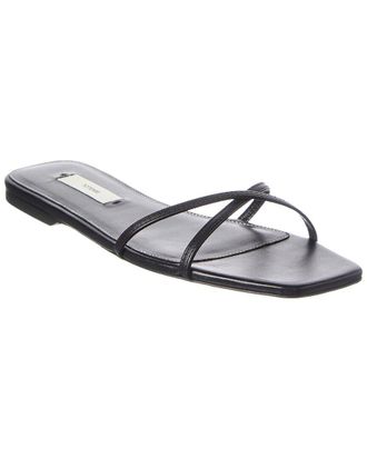 Toteme Crossover Leather Sandal