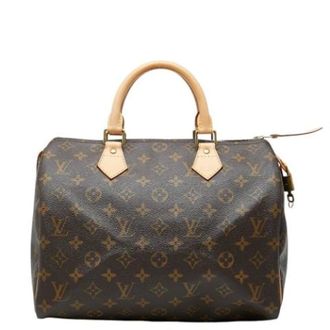 Louis Vuitton Pre-owned Boston Bag - Dames - Pre-owned - Bruin - Maat: ONE Size Leer