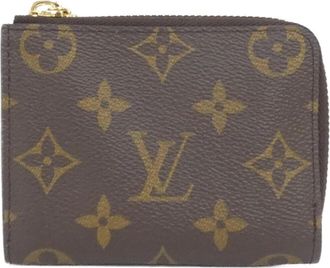 Louis Vuitton Brown Coated Canvas Coin Purse/Coin Case (Pre-Owned)