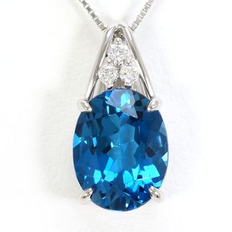 C&A Unbranded blue Platinum Platinum 850 Platinum 900 Necklace (Pre-Owned)