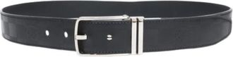Louis Vuitton Pre-owned Belts, male, Black, Size: ONE SIZE Pre-owned Damier Infini Standard Belt