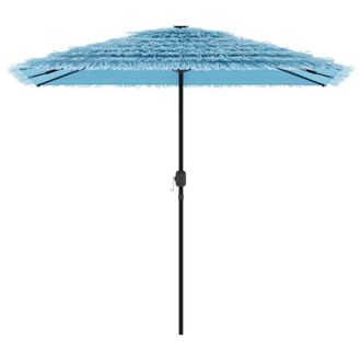 Berkfield Home Durable Garden Parasol with Steel Pole Blue 248x248x248 cm | Size: 248 x 248 x 248 cm