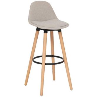Atmosphera Sgabello da bar maxon beige h92,5 cm - Atmosphera cr&eacute;ateur dint&eacute;rieur