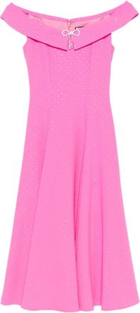 Nissa Abito midi con spalle scoperte - Rosa