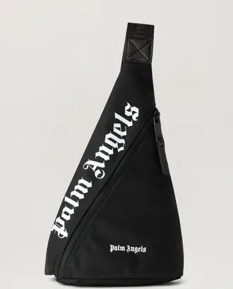 Palm Angels LOGO SHOULDER BAG Size: OS, colour: BLACK