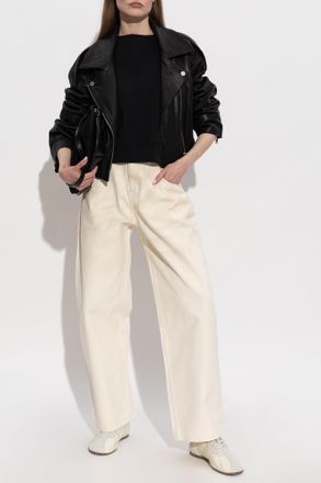 Victoria Beckham Loose-fit Sweatshirt, Womens, Black