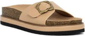 Shushop Joy Slide Sandal in Beige at Nordstrom Rack, Size 6.5